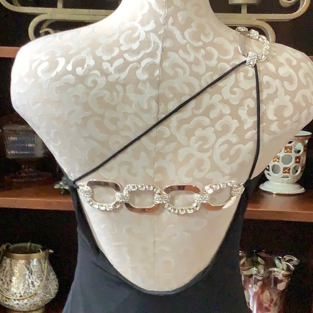 Cache Rhinestone Shoulder & Back Dress - Picture 7 of 16